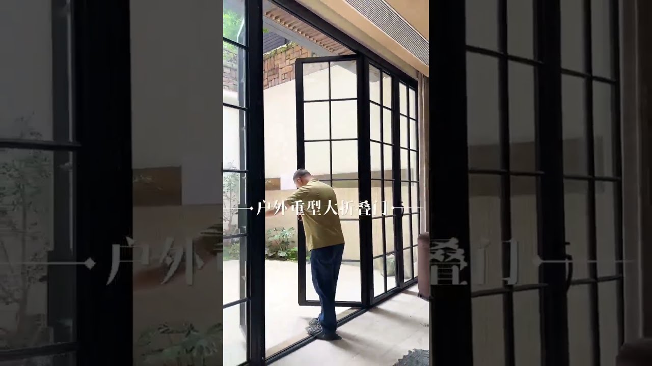 SAINTY™ Hurricane-Rated Aluminum Bi-Fold Doors - A perfectly designed folding door