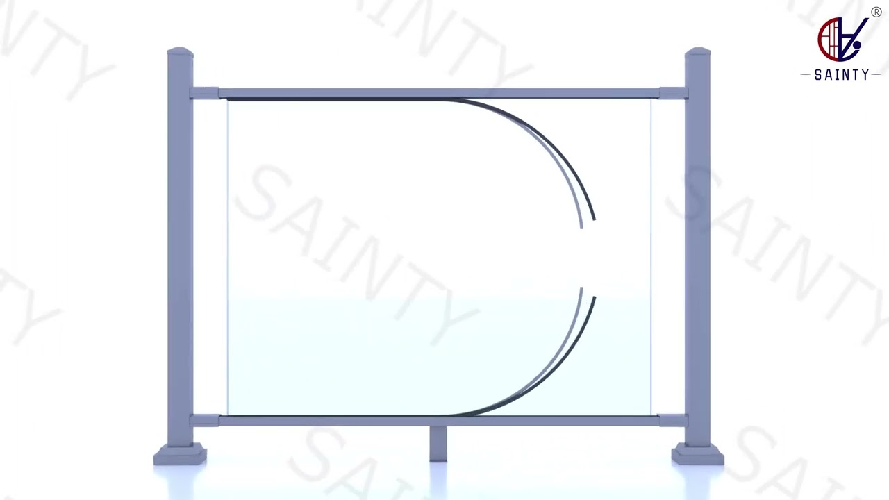 Watch: SAINTY™ Fast Assembled Aluminum Railing Durability and Fit-and-Finish